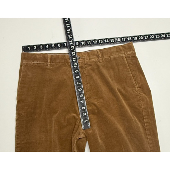 Polo Ralph Lauren Pants Mens 36X32 Brown Corduroy Stretch Classic Fit Preppy - Picture 3 of 10